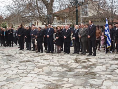 Επιμνημόσυνη δέηση για τους εκτελεσθέντες στην Τσαριτσάνη